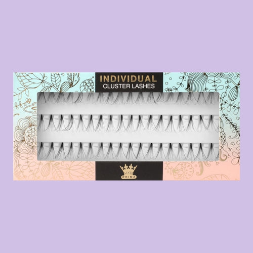 Knot-free Cluster Lash Extensions Natural - All Lengths