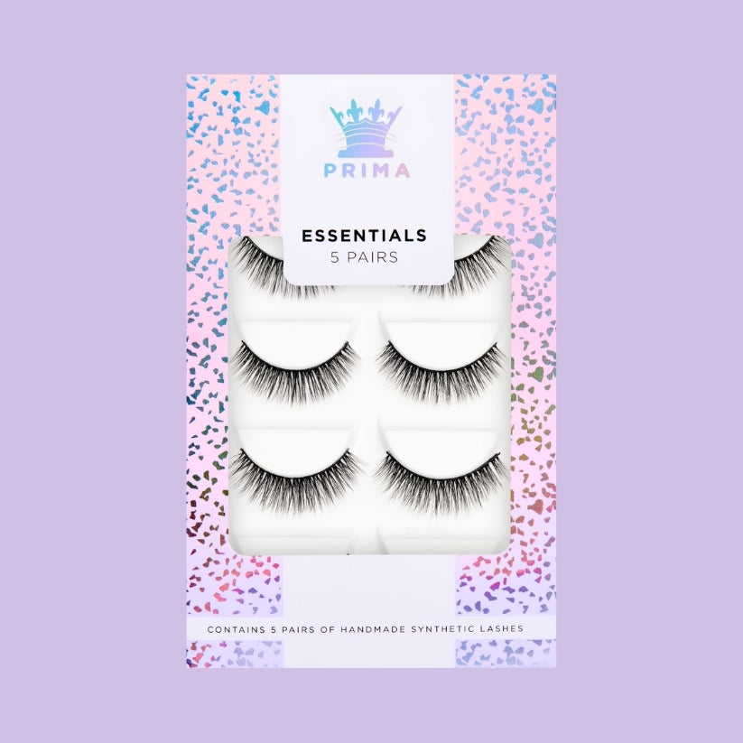 ESSENTIALS 5 PAIR PACK VEGAN LASHES #CAMILLA