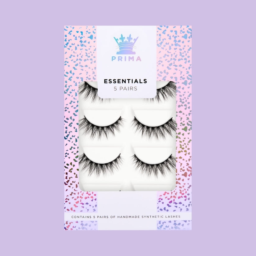 ESSENTIALS 5 PAIR PACK VEGAN LASHES #ASHLEY
