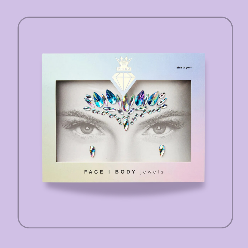 Face/Body Jewels - Blue Lagoon