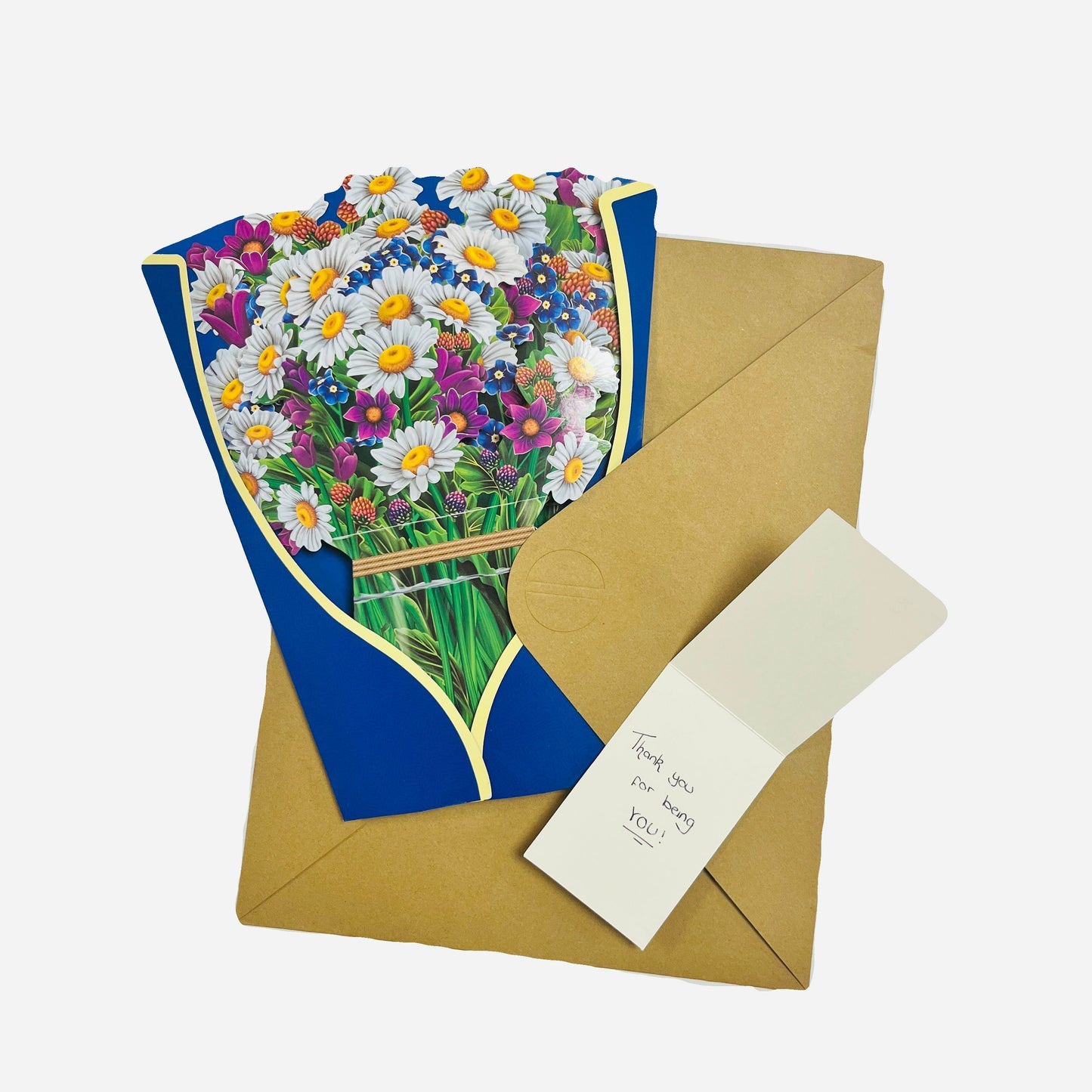 Mothers Day Card (POP-UP 3D FLOWERS)