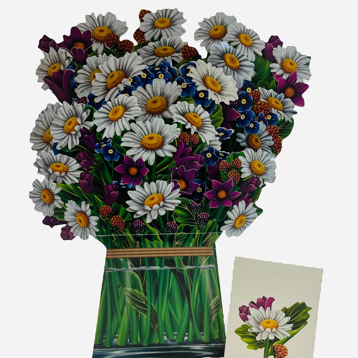 Mothers Day Card (POP-UP 3D FLOWERS)