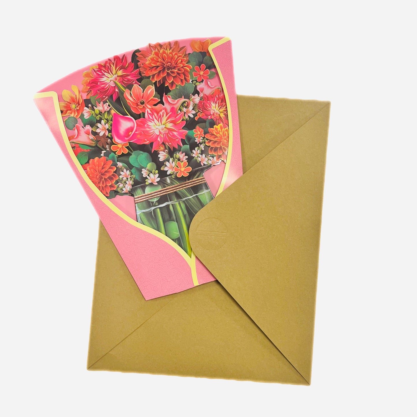 Mothers Day Card (POP-UP 3D FLOWERS)
