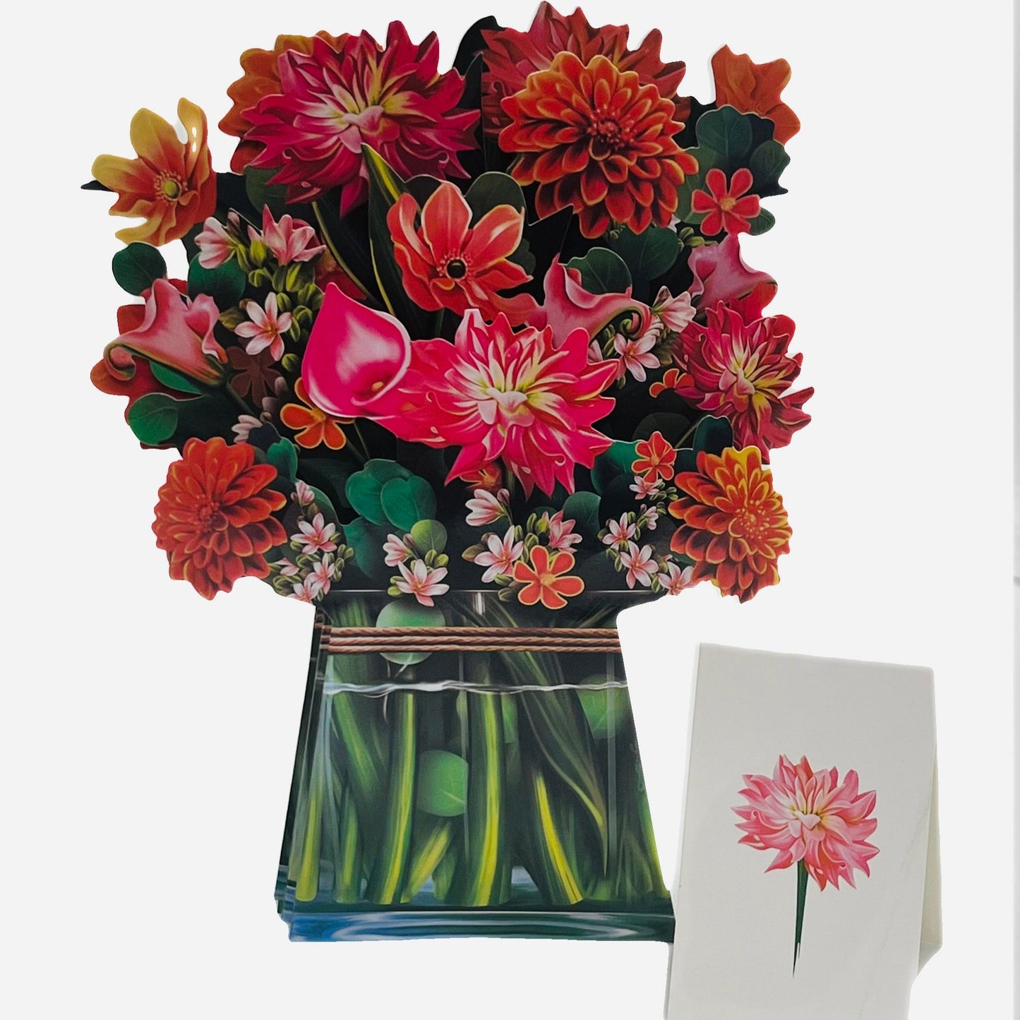 Mothers Day Card (POP-UP 3D FLOWERS)