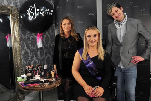 Blackpool make-up artist Christina Jackson helped transform women through the ages with her sell-out masterclass