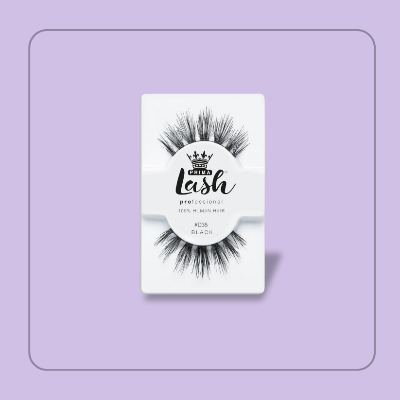 Professional (100% Human Hair) Strip Lashes #35