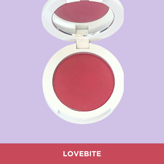 Oh So Cheeky Powder Blush – Love Bite | Bold Pink Blusher by PrimaLash