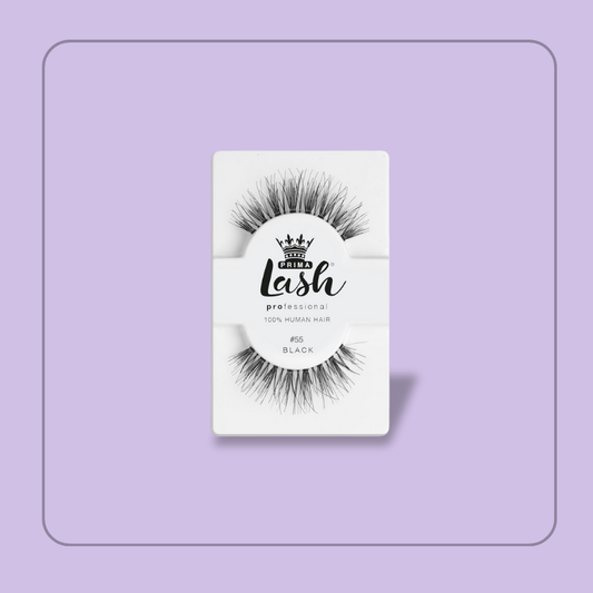 Professional (100% Human Hair) Strip Lashes #55