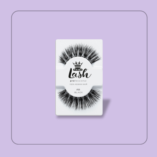 Professional (100% Human Hair) Strip Lashes #58