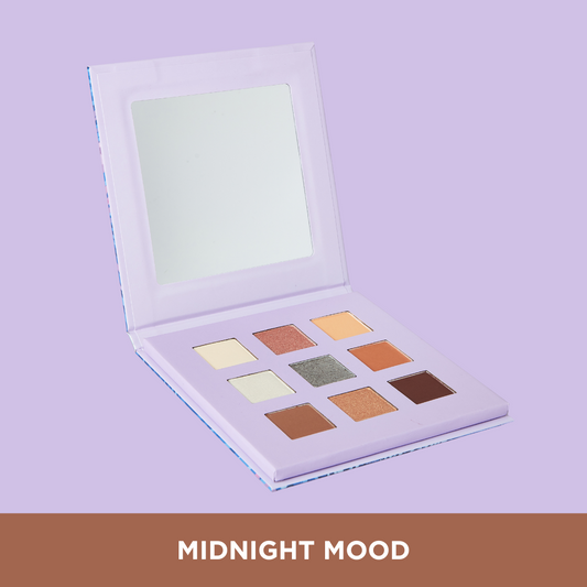 Midnight Mood Eyeshadow Palette - 9 Shades