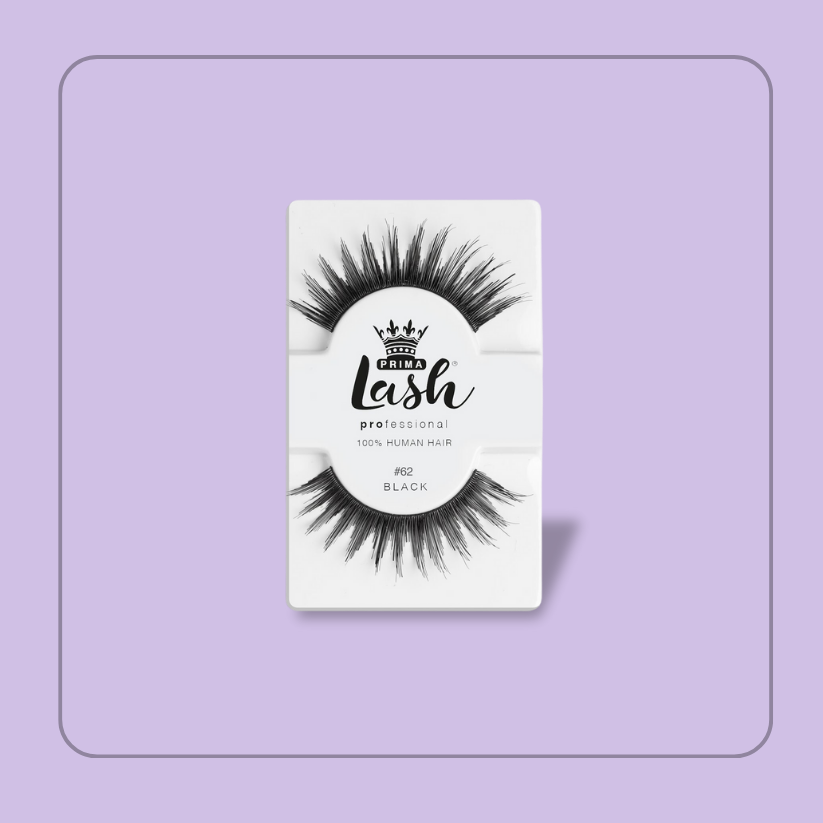 Professional (100% Human Hair) Strip Lashes #62