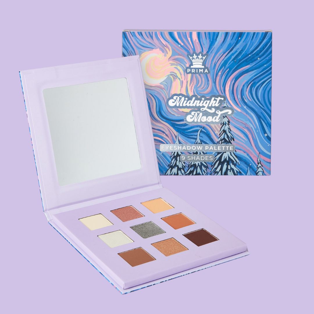Midnight Mood Eyeshadow Palette - 9 Shades