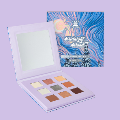Midnight Mood Eyeshadow Palette - 9 Shades