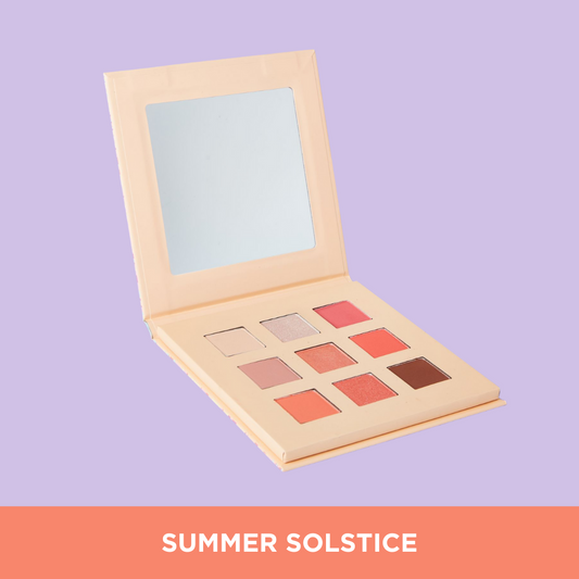 Summer Solstice Eyeshadow Palette - 9 Shades