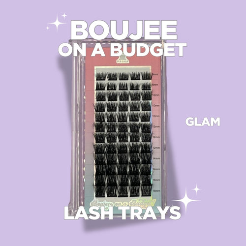 Boujee Cluster Lash Tray #OG Glam