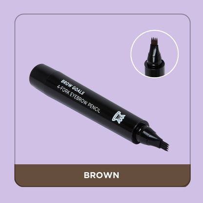 Brow Goals - 4 Forked Brow Pen (Various Colours)