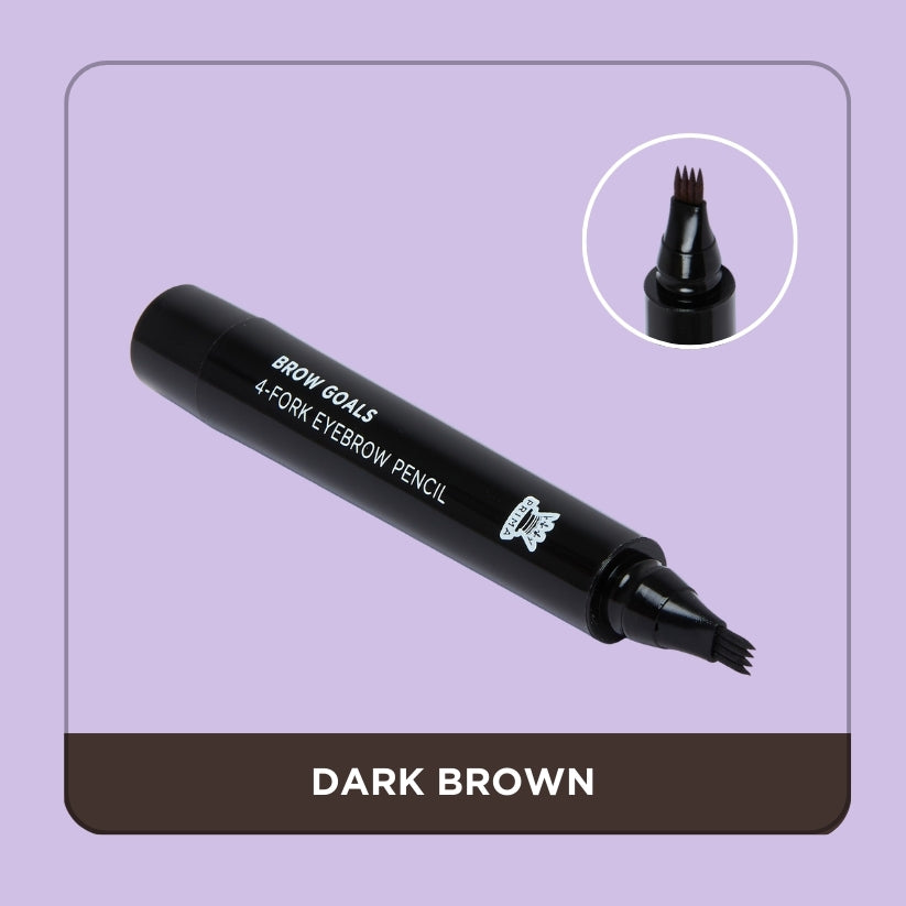 Brow Goals - 4 Forked Brow Pen (Various Colours)