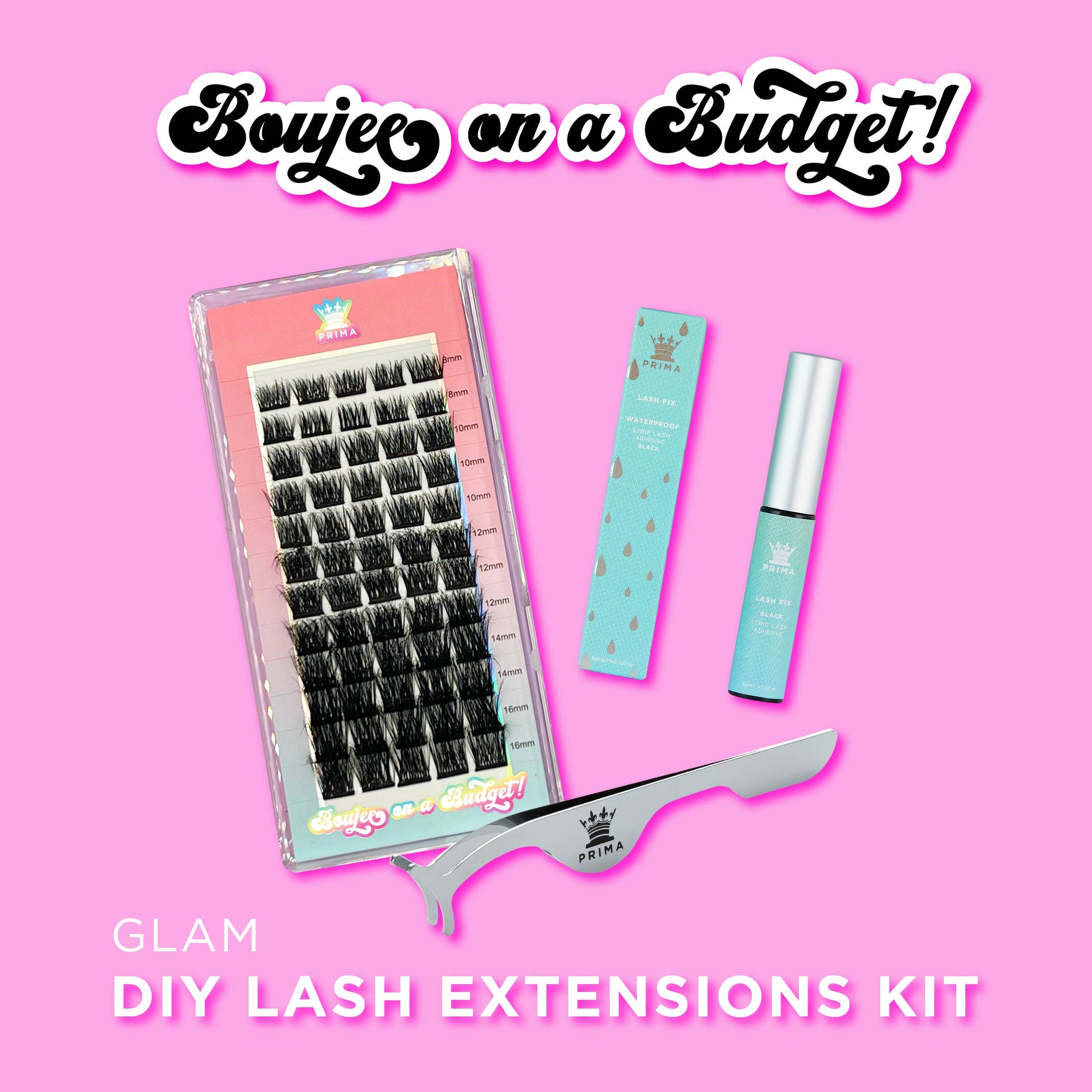 diy lash extension kit glam