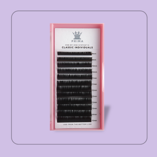 Classic Single Lash Extensions C or D Curl