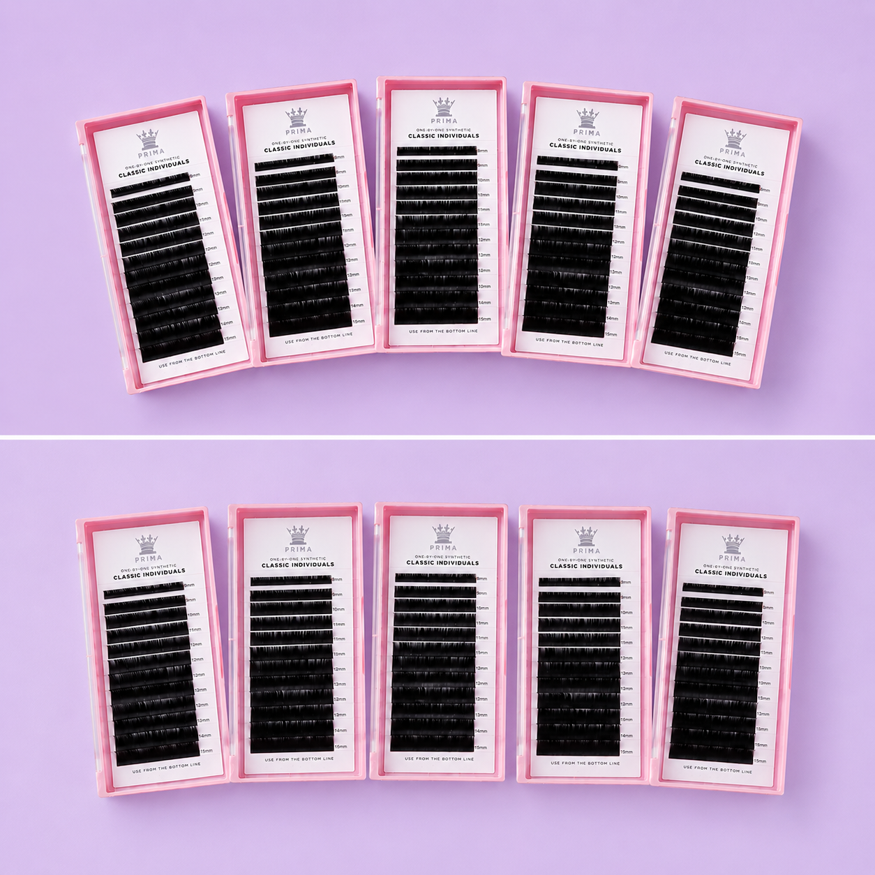 *£1 Lash Tech Trays* 5 Lash Trays for £5 – Mixed Lash Extentions Bundle