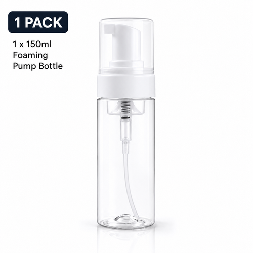 Professional 150ml Foaming Pump Bottles – UK Supplier & Wholesale Available 1,3,5,10,25 packs available