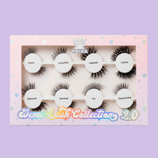 8 Pair Demi Half (1/2) Lash Collection Vault v2.0