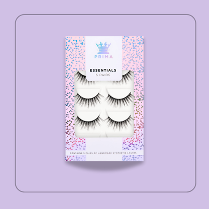 Essentials 5 Pair Pack Vegan Lashes #Aaliyah