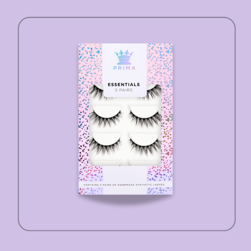 ESSENTIALS 5 PAIR PACK VEGAN LASHES #ASHLEY