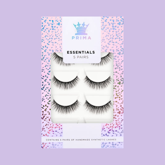 ESSENTIALS 5 PAIR PACK VEGAN LASHES #CAMILLA