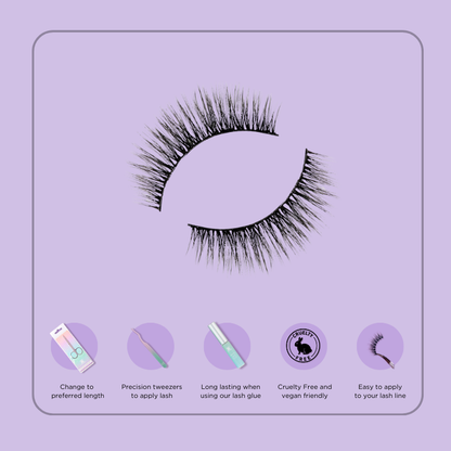 ESSENTIALS 5 PAIR PACK VEGAN LASHES #CAMILLA