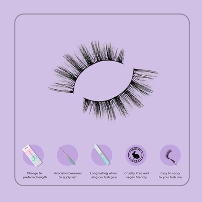 Essentials 5 Pair Pack Vegan Lashes #Dani