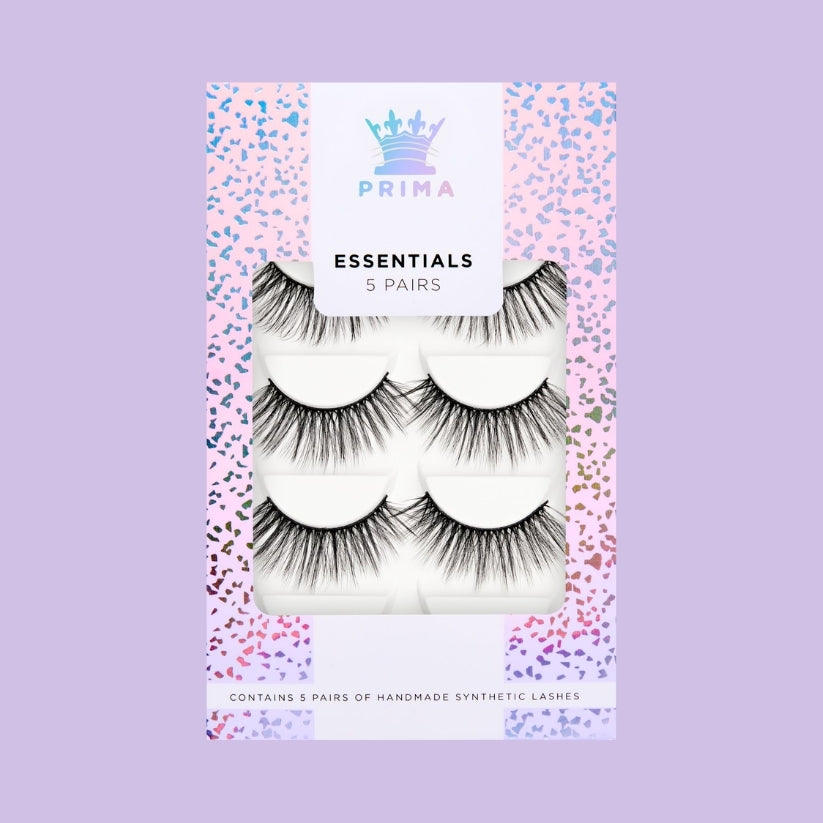 ESSENTIALS 5 PAIR PACK VEGAN LASHES #ELLA