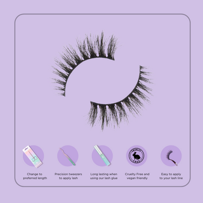 ESSENTIALS 5 PAIR PACK VEGAN LASHES #ELSIE