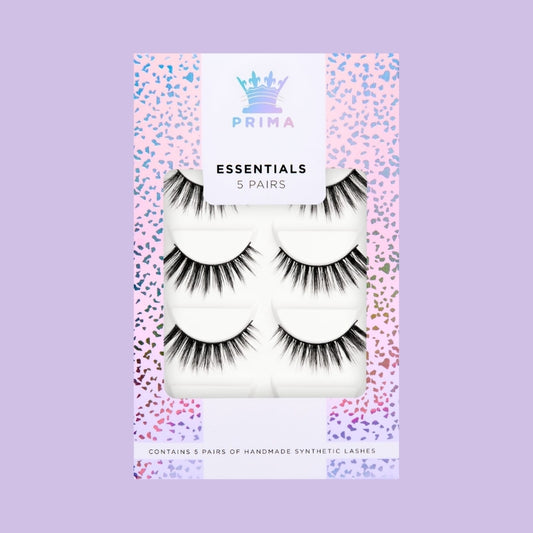 Essentials 5 Pair Pack Vegan Lashes #Fifi