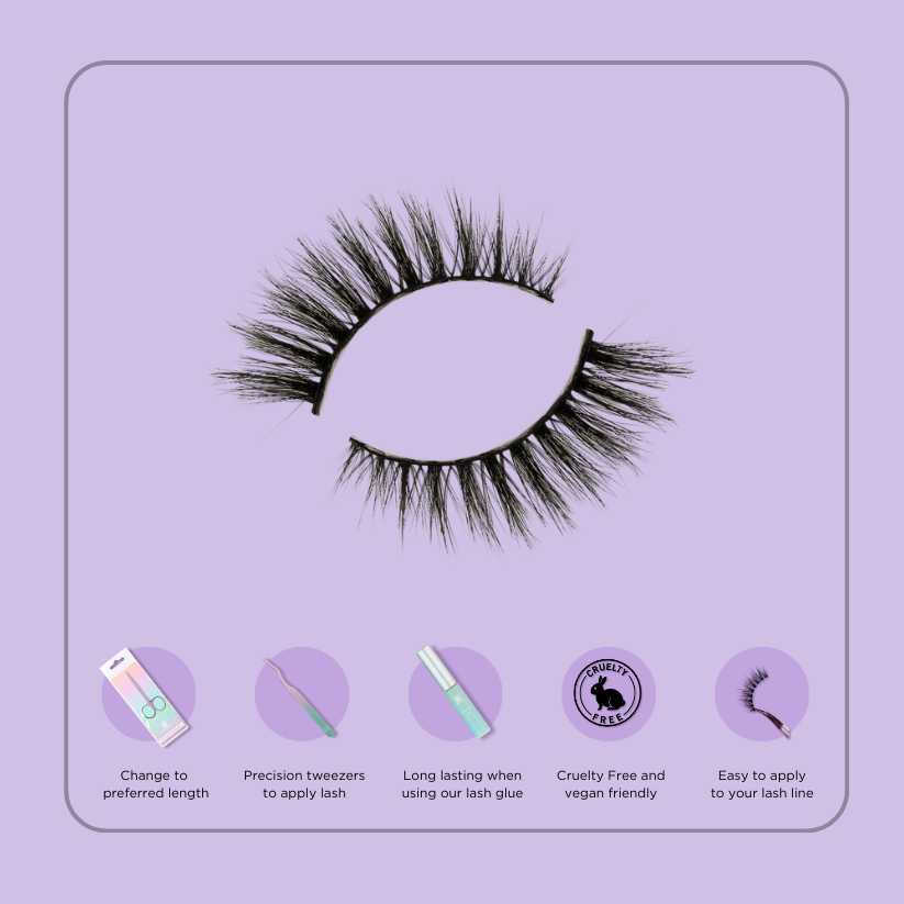 Essentials 5 Pair Pack Vegan Lashes #Fifi