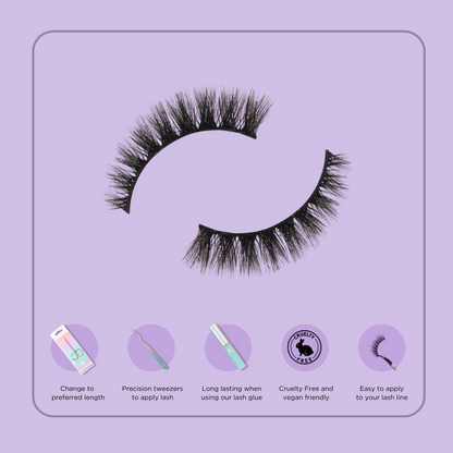 ESSENTIALS 5 PAIR PACK VEGAN LASHES #FREYA