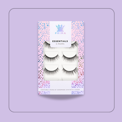 Essentials 5 Pair Pack Vegan  Lashes #Heidi