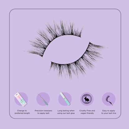 Essentials 5 Pair Pack Vegan  Lashes #Holly