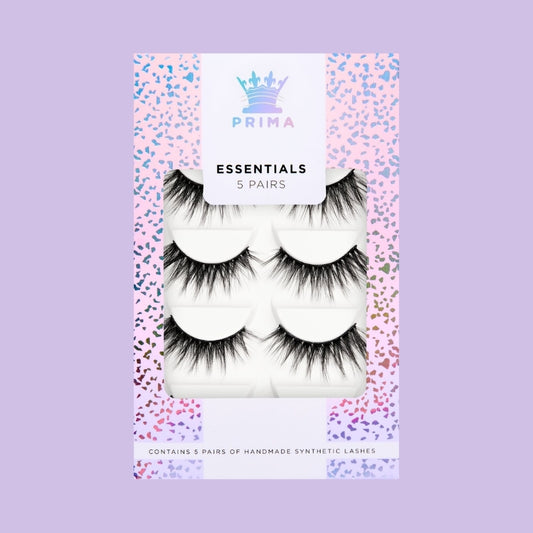 Essentials 5 Pair Pack Vegan Lashes #Jessica