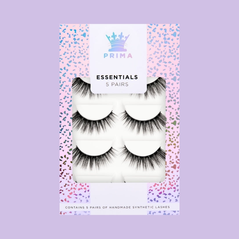 Essentials 5 Pair Pack Vegan Lashes #Lilly