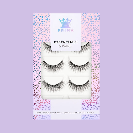 Essentials 5 Pair Pack Vegan Lashes #Lisa