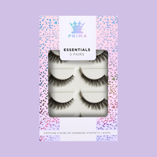 Essentials 5 Pair Pack Vegan Lashes #Lola