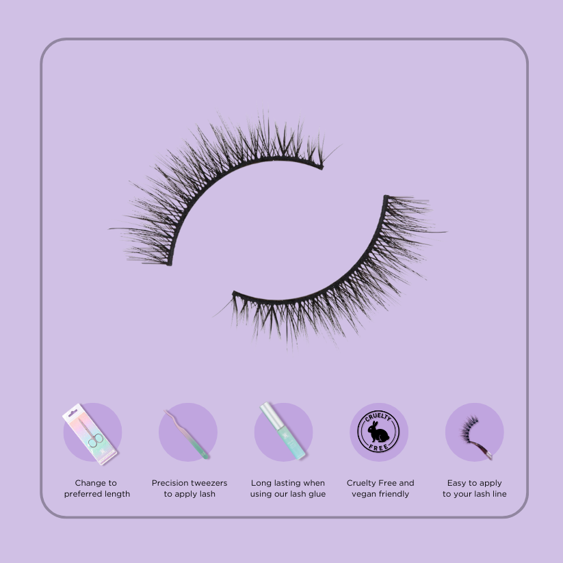 ESSENTIALS 5 PAIR PACK VEGAN LASHES #ORLA