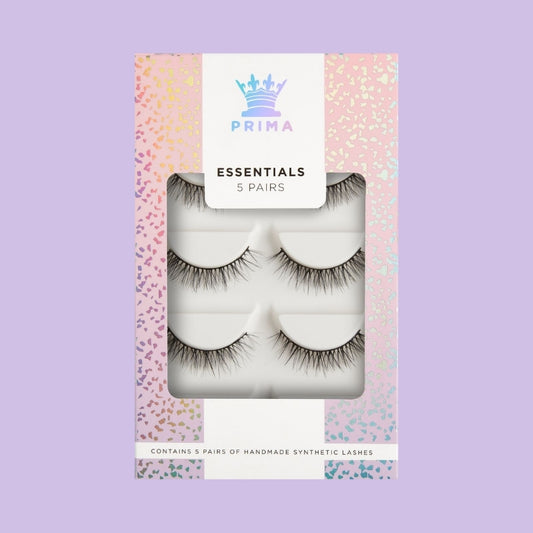 Essentials 5 Pair Pack Vegan Lashes #Poppy