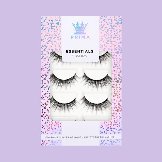 Essentials 5 Pair Pack Vegan  Lashes #Saniya