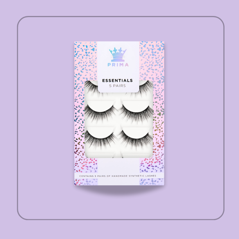 Essentials 5 Pair Pack Vegan  Lashes #Saniya