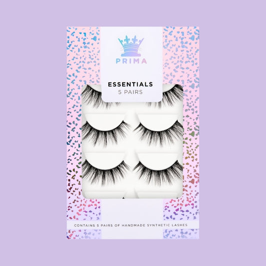 Essentials 5 Pair Pack Vegan  Lashes #Zarah