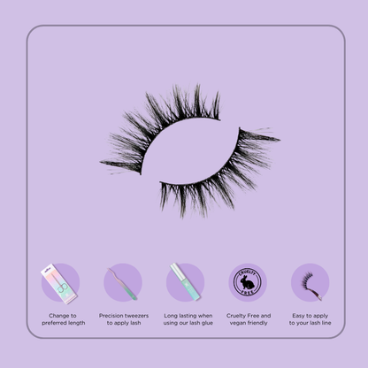 Essentials 5 Pair Pack Vegan  Lashes #Zarah