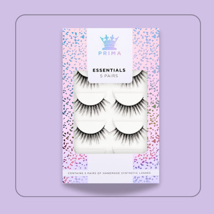 Essentials 5 Pair Pack Vegan Lashes #Aaliyah