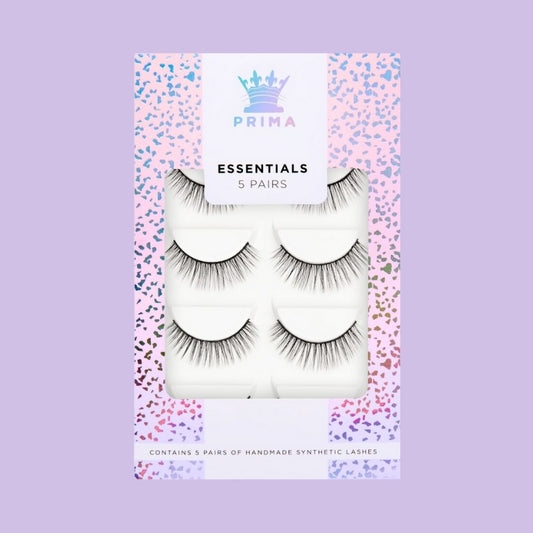 Essentials 5 Pair Pack Vegan Lashes #Aisha